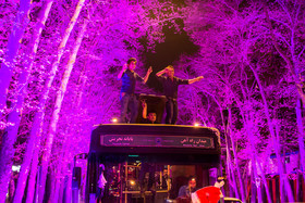 شادی مردم پس از قرائت بیانیه توافق هسته‌ای - تهران